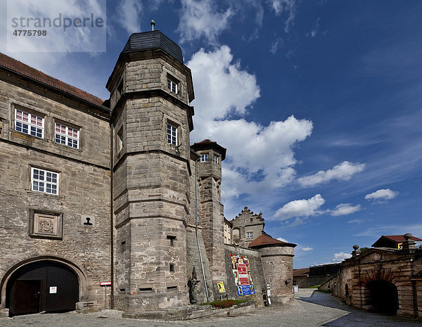 Festung Rosenberg  Kronach  Oberfranken  Bayern  Deutschland  Europa