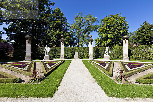 Schlosspark Fantaisie  Bayreuth  Oberfranken  Bayern  Deutschland  Europa