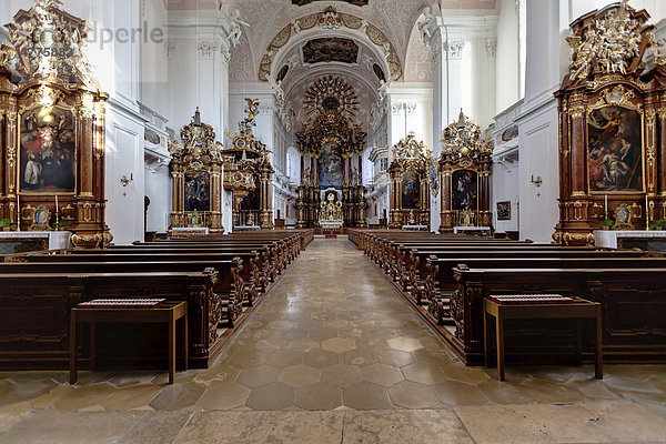 Schutzengelkirche  Residenzplatz  Eichstätt  Altmühltal  Oberbayern  Bayern  Deutschland  Europa