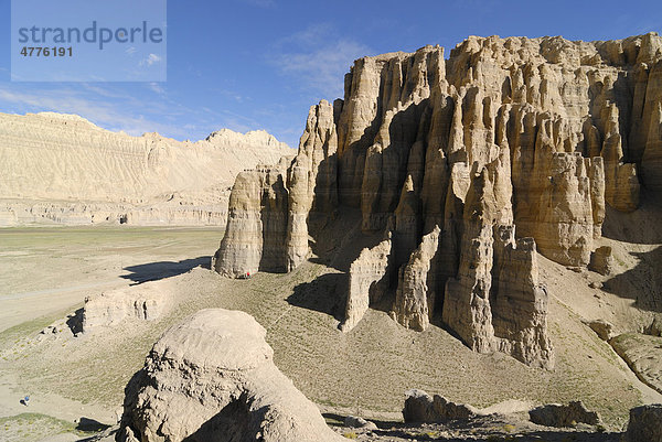 Trockene Landschaft im alten Königreich Guge  Sutley Canyon  Westtibet  Provinz Ngari  Tibet  China  Asien