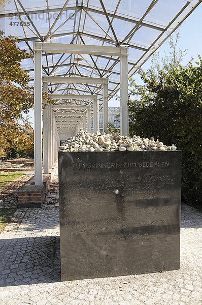 Denkmal Zum Erinnern Zum Gedenken  München  Bayern  Deutschland  Europa