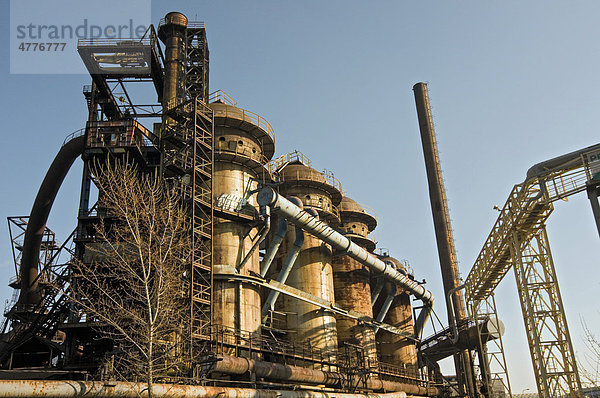 Eisen- und Stahlwerke von Vitkovice  nationales Wahrzeichen in Ostrava  Mährisch-Schlesien  Tschechische Republik  Europa
