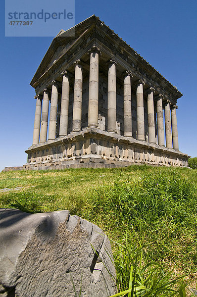 Garni Tempel  nahe Eriwan  Armenien  Vorderasien