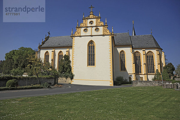 Wallfahrtskirche Maria im Sand  Dettelbach  Landkreis Kitzingen  Unterfranken  Bayern  Deutschland  Europa