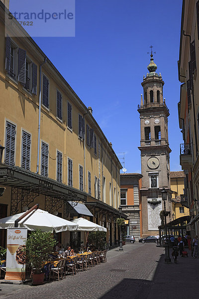 Kirche in der Altstadt von Parma  Stada M. Melloni  Parma  Emilia Romagna  Italien  Europa