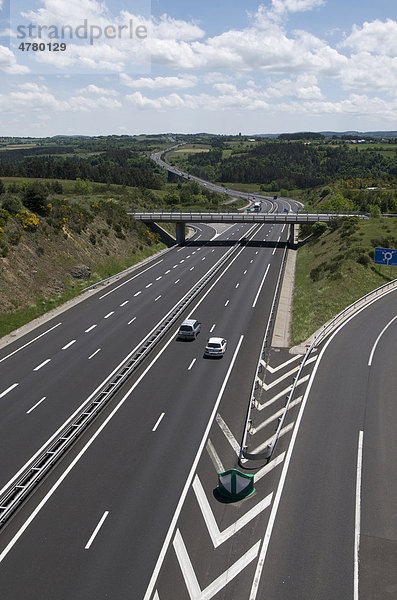 Autobahn  Frankreich  Europa