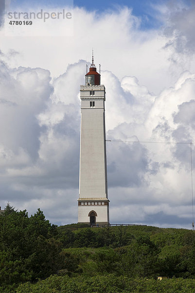 Leuchtturm von Blavand  Westjütland  Dänemark  Europa