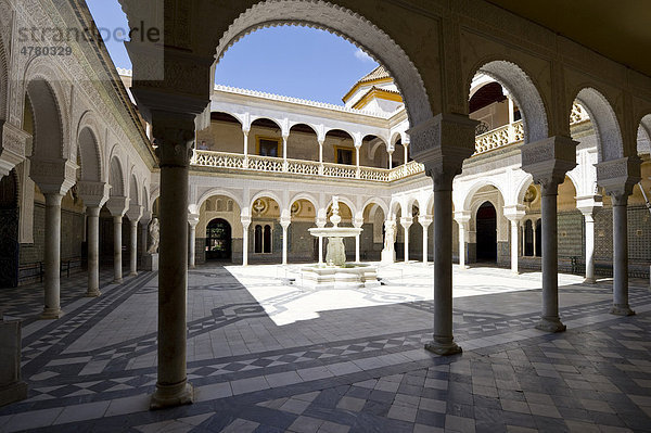 Casa de Pilatos Stadtpalast  Sevilla  Andalusien  Spanien  Europa
