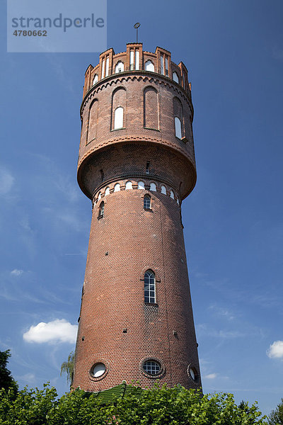 Industriedenkmal Alter Wasserturm  Eutin  Naturpark Holsteinische Schweiz  Schleswig-Holstein  Deutschland  Europa