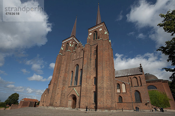 Domkirke  Kathedrale Roskilde  Seeland  Dänemark  Europa