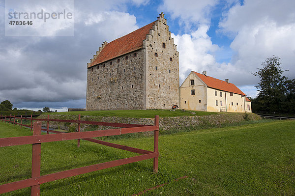 Burg Glimmingehus  Skane  Schweden  Europa