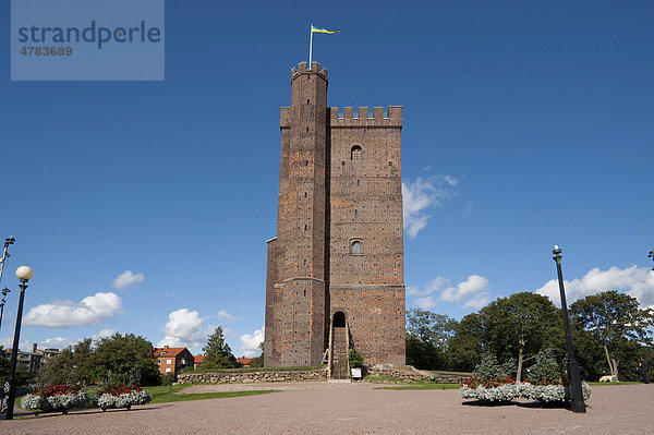 Kärnan  Burg  Turm  Helsingborg  Skane  Schweden  Europa