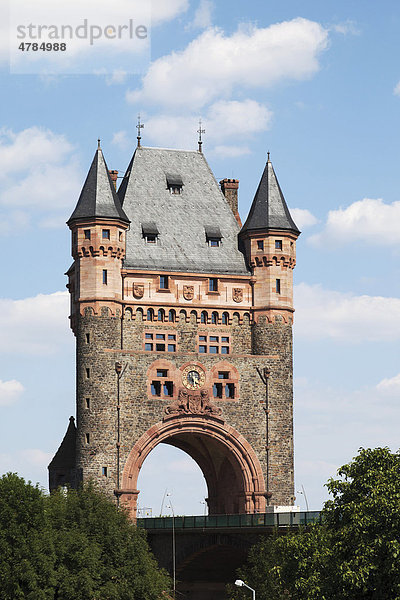 Historisches Stadttor  Worms  Rheinland-Pfalz  Deutschland  Europa