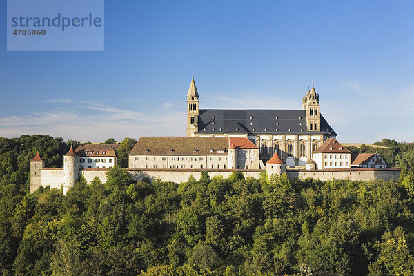 Großcomburg oder Comburg  Benediktinerkloster  bei Schwäbisch Hall  Hohenlohe  Baden-Württemberg  Deutschland  Europa