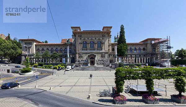 Archäologiemuseum Palais de Rumine  Lausanne  Kanton Waadt  Genfer See  Schweiz  Europa Kanton Waadt