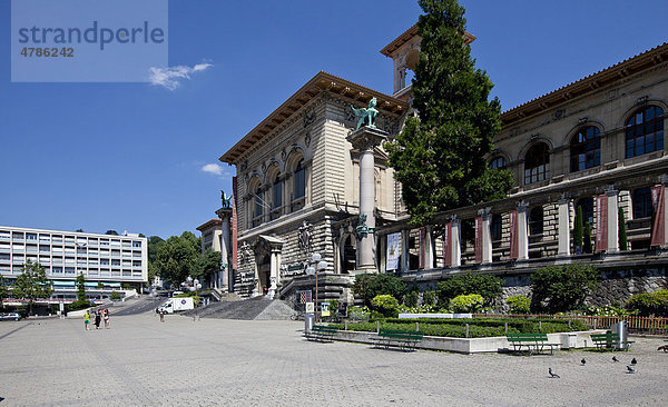 Archäologiemuseum Palais de Rumine  Lausanne  Kanton Waadt  Genfer See  Schweiz  Europa Kanton Waadt