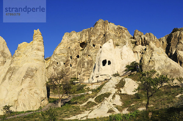 Karanlik-Kirche  Dunkle Kirche  Göreme Freiluftmuseum  Kappadokien  Türkei  Vorderasien