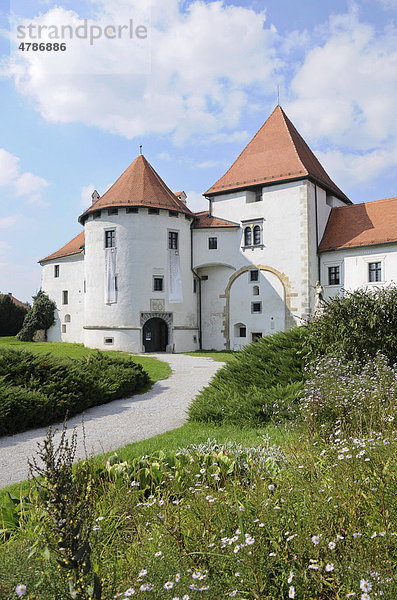 Stari Grad Burg  Varazdin  Republik Kroatien  Europa