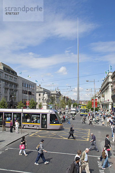 O'Connell Street  Dublin  Republik Irland  Europa