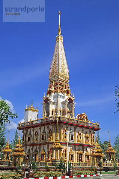 Kloster Wat Chalong  Ko Phuket  Thailand  Asien