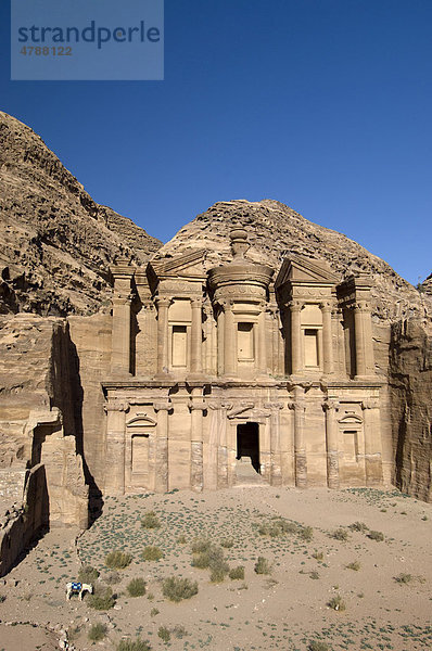 Kloster  Al Deir  Petra  Jordanien  Mittlerer Osten