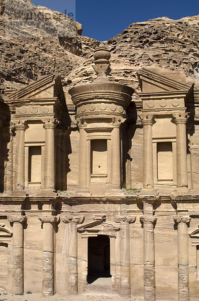 Kloster  Al Deir  Petra  Jordanien  Südwest-Asien