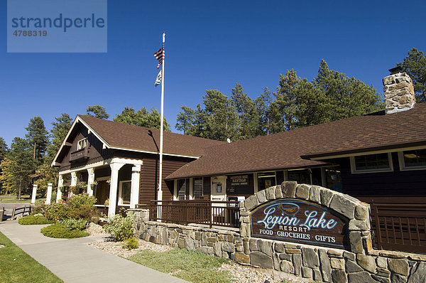 Legion Lake Resort  Custer State Park  Black Hills  South Dakota  USA  Amerika