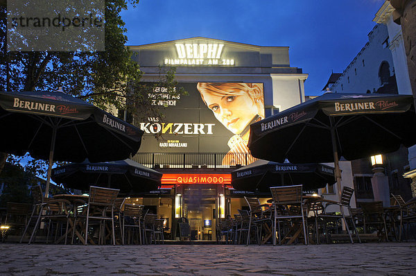 Kino Delphi in der Kantstraße  Berlin  Deutschland  Europa