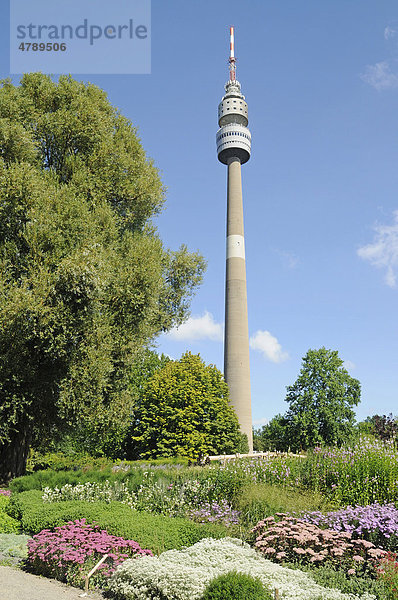 Florianturm  Florian  Fernsehturm  Westfalenpark  Dortmund  Nordrhein-Westfalen  Deutschland  Europa