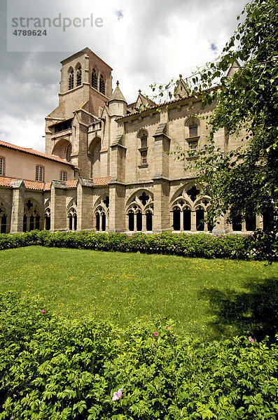 Abtei von La Chaise Dieu  Haute-Loire  Auvergne  Frankreich  Europa