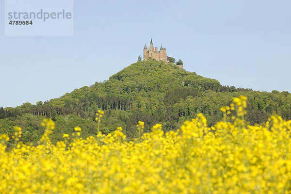 Burg Hohenzollern  Hechingen  Baden-Württemberg  Deutschland  Europa