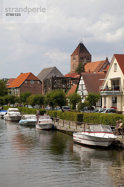 Plau am See  Mecklenburgische Seenplatte  Mecklenburg-Vorpommern  Deutschland  Europa