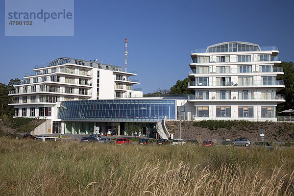 Grand Hotel Kurhaus  Ostseebad Ahrenshoop  Fischland  Mecklenburg-Vorpommern  Deutschland  Europa