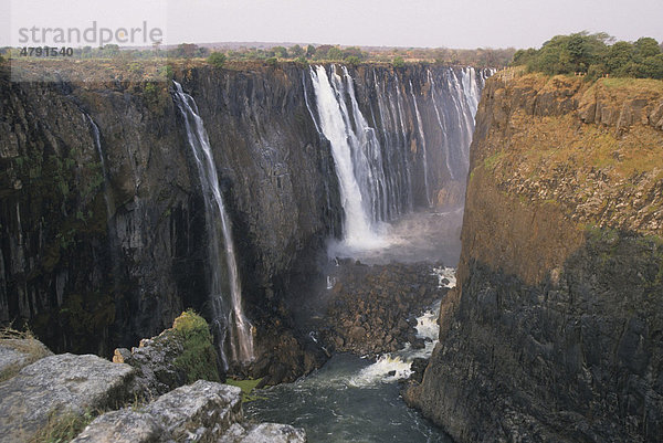 Victoriafälle  UNESCO Welterbe  Zimbabwe  Afrika