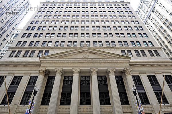 Landeszentralbank  Federal Reserve Bank of Chicago  auch Chicago Fed  Financial District  Chicago Loop  Chicago  Illinois  Vereinigte Staaten von Amerika  USA