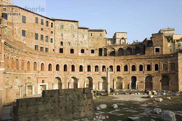 Trajansmärkte  Rom  Latium  Italien  Europa