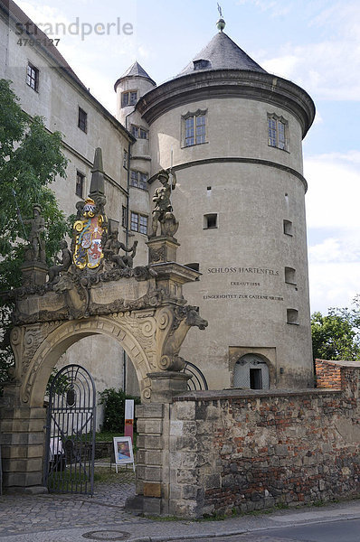 Schloss Hartenfels  Torgau  Landkreis Nordsachsen  Sachsen  Deutschland  Europa
