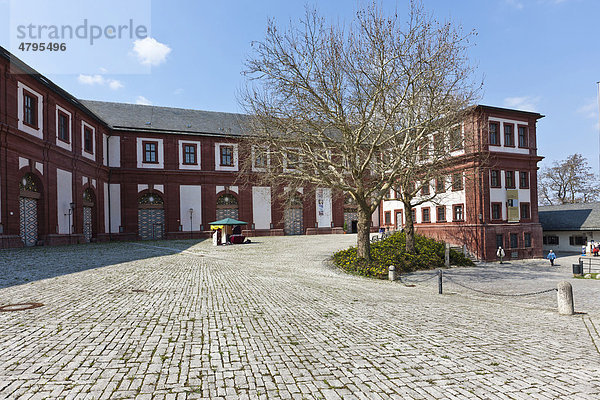 Festung Marienberg  Würzburg  Franken  Bayern  Deutschland  Europa