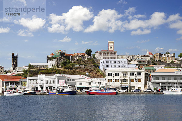 Hafen  Saint George  Grenada  Kleine Antillen  Karibik