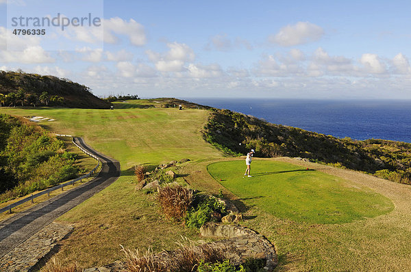 Trump International Golf Club  Raffles Resort  Canouan Island  Saint Vincent  Karibik