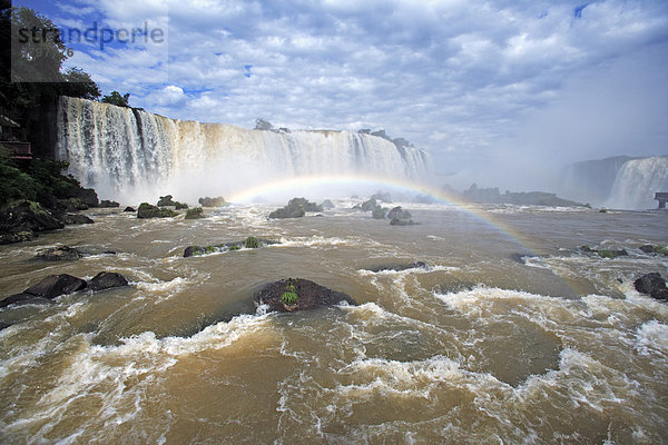 Iguazu Wasserfälle  Iguazu Nationalpark  Brasilien  Südamerika