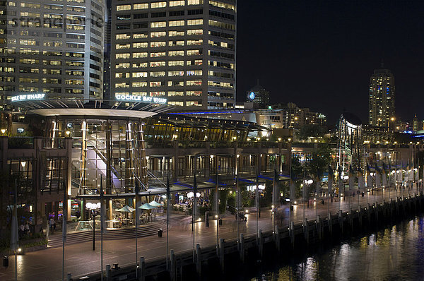 Stadtteil Darling Harbour  Sydney  New South Wales  Australien