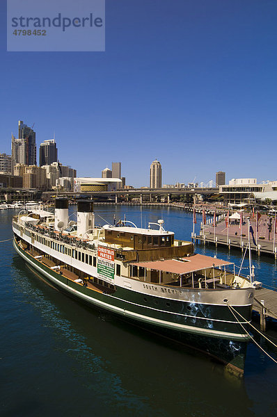 Stadtteil Darling Harbour  Sydney  Bundesstaat New South Wales  Australien