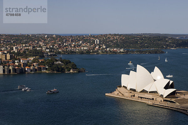 Sydney Opera House  Opernhaus  Sydney  Bundesstaat New South Wales  Australien