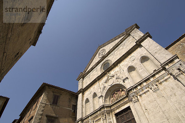 Sant'Agostino Kirche  Montepulciano  Val d'Orcia  Provinz Siena  Toskana  Italien  Europa