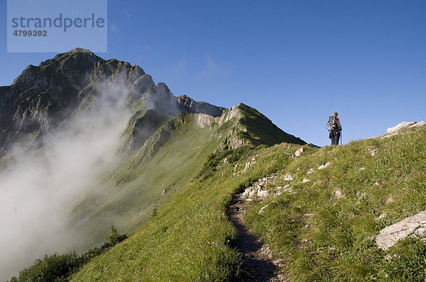 Wanderin  Eisenerzer Reichenstein  Eisenerz  Steiermark  Österreich  Europa