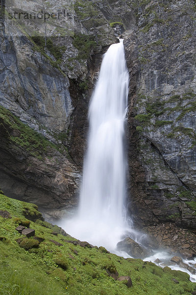 Gößnitz Wasserfall  Heiligenblut  Nationalpark Hohe Tauern  Kärnten  Österreich  Europa