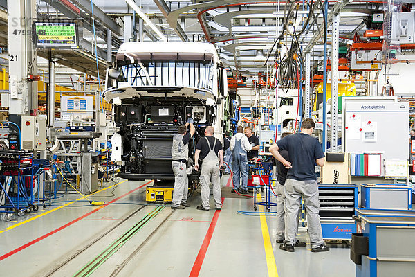 LKW-Produktion  Man AG  München  Bayern  Deutschland  Europa