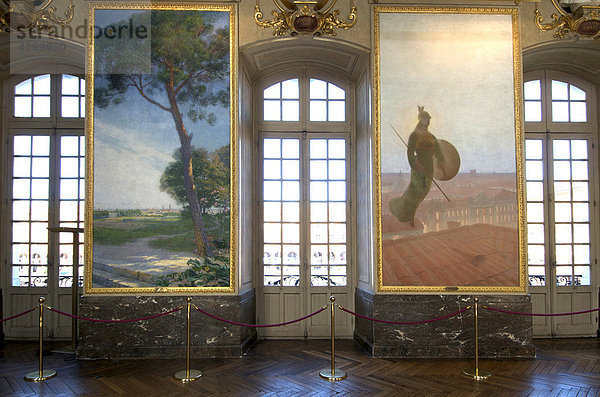 Salle des Illustres im Rathaus von Toulouse  Frankreich  Europa