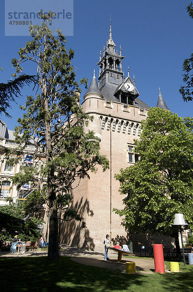 Burgfried des Kapitols  Rathaus  Toulouse  Frankreich  Europa